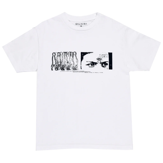Quasi CGI Tee - White