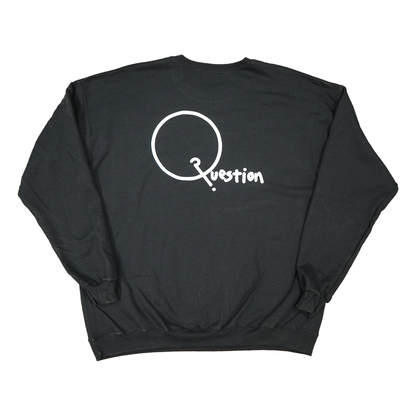 Question Logo Crewneck - Black