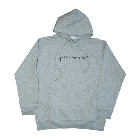 Question Logo Hoodie - Grey