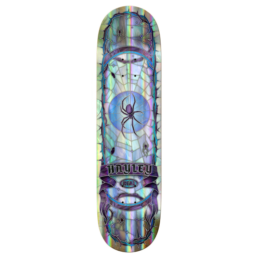 Real Hayley Rainbow Holo Cathedral Deck - 8.25