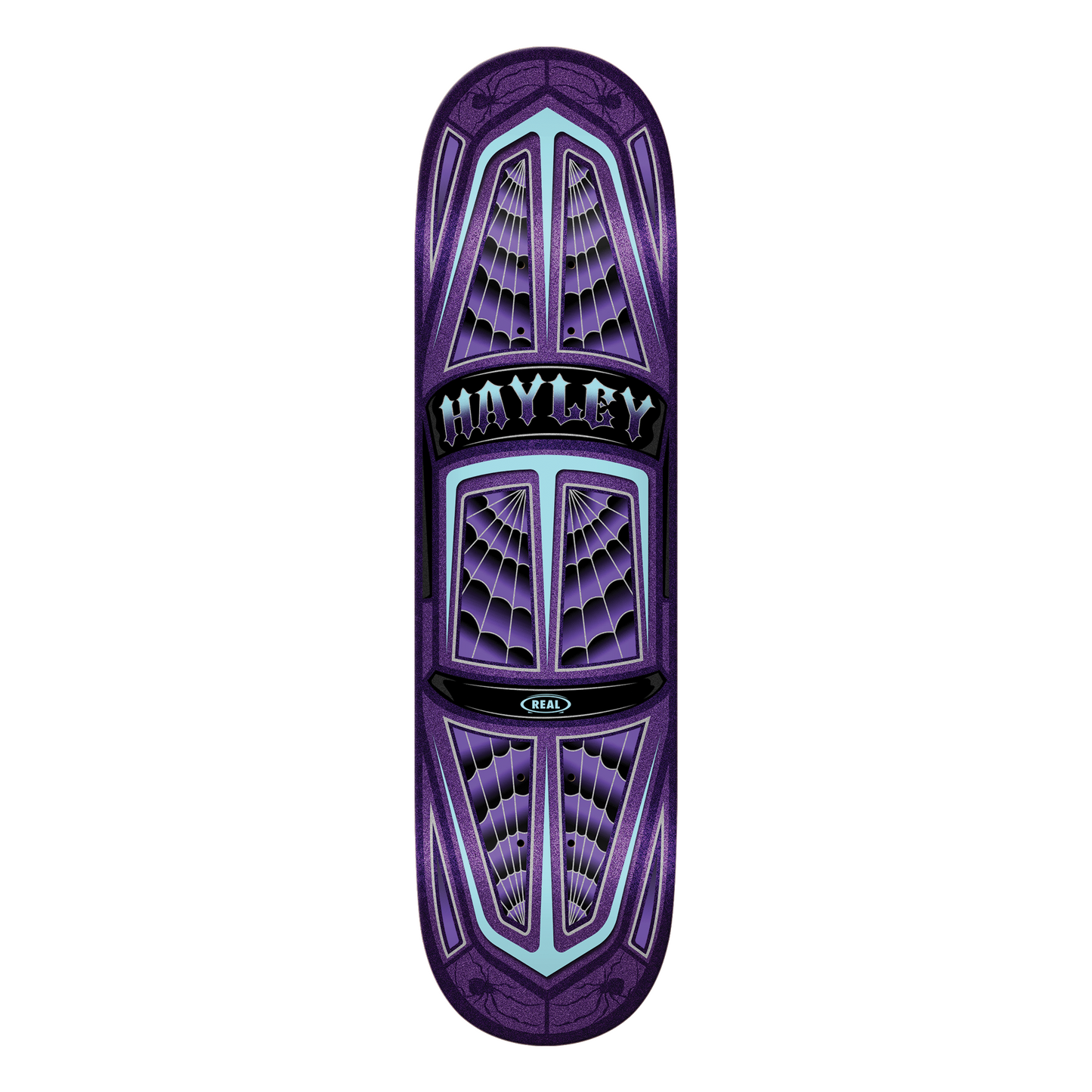 Real Skateboards Hayley Threadline Deck - 8.38 True Fit