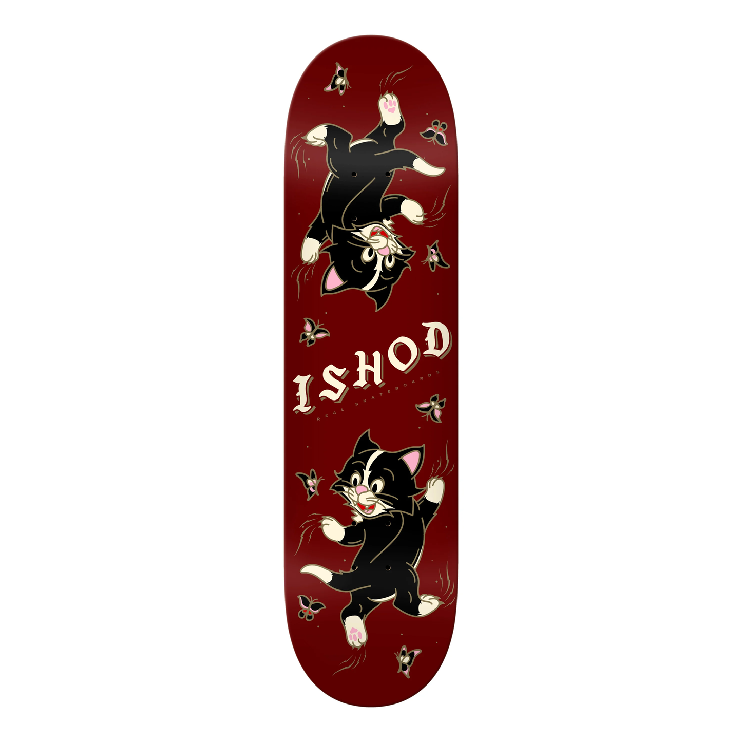 Real Ishod Kitten Scratch Twin Tail Deck - 8.25