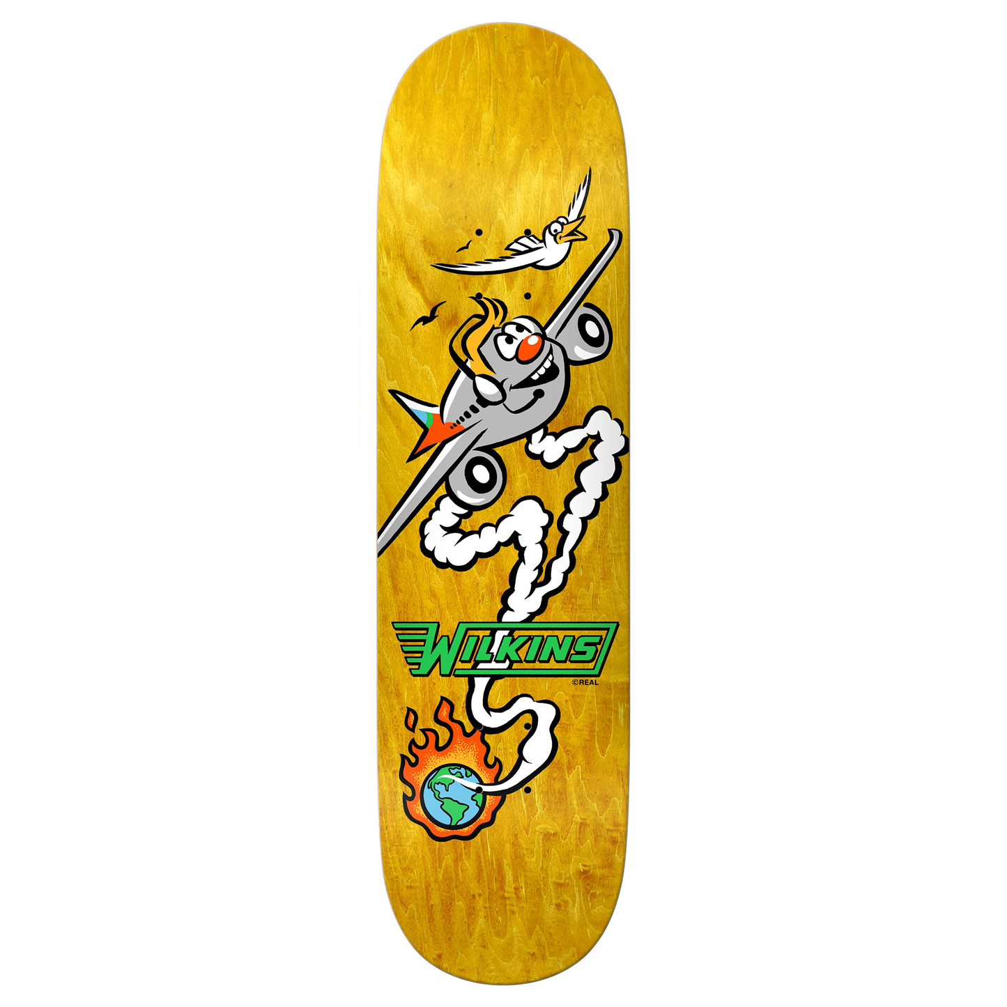 Real Wilkins Mascot Deck - 8.5