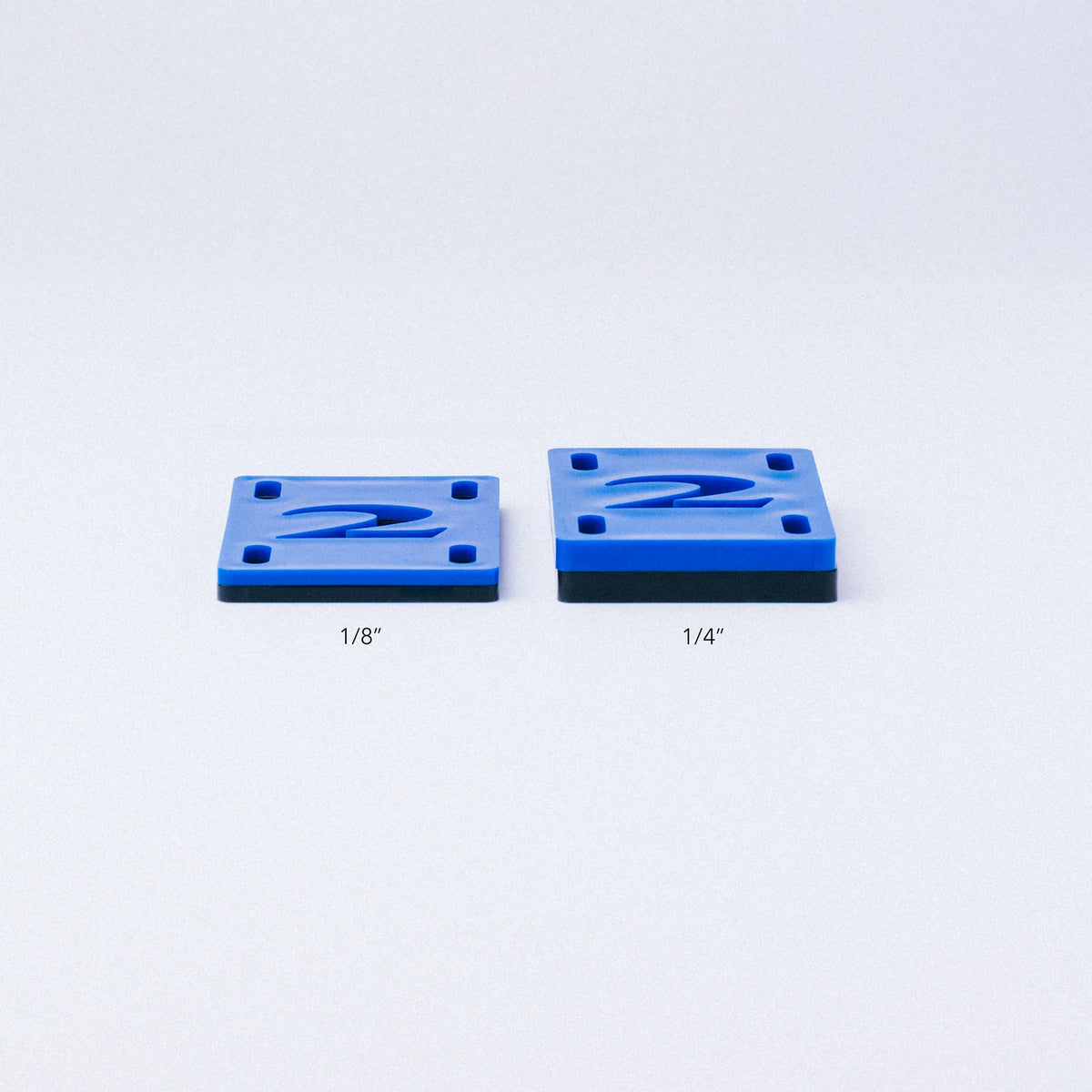 Reflex Riser Pad Blue 2 Riser Pads Blue - Assorted Sizes – Time Machine Skateshop