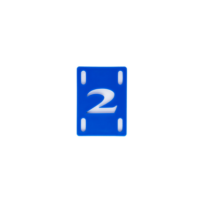 2 Riser Pads Blue - Assorted Sizes