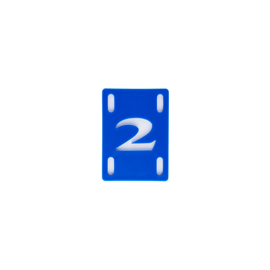 2 Riser Pads Blue - Assorted Sizes