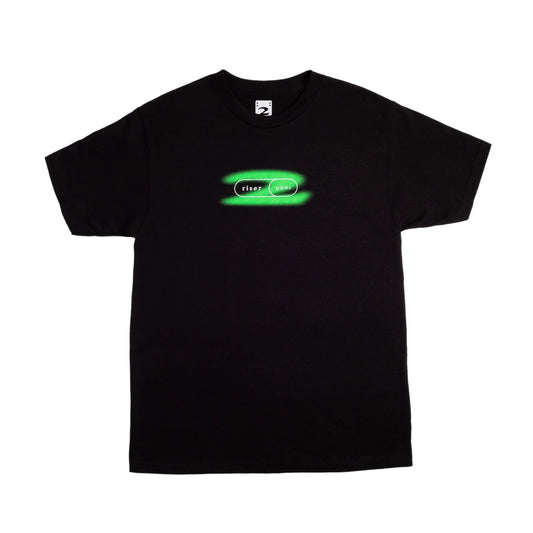 2 Band Tee - Black