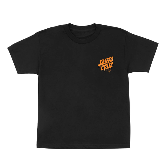Santa Cruz Delfino Spotlight Dot Youth Tee - Black