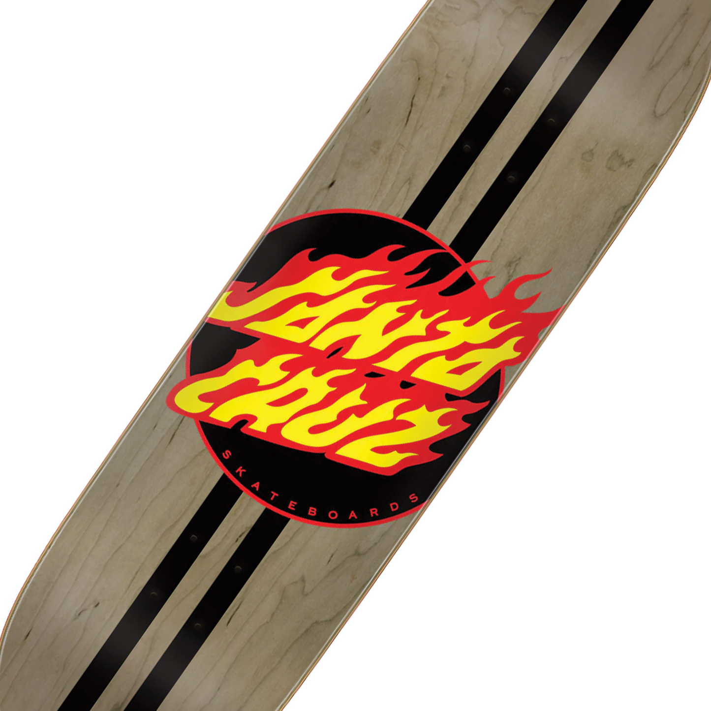 Santa Cruz Flame Dot Deck - 8.6