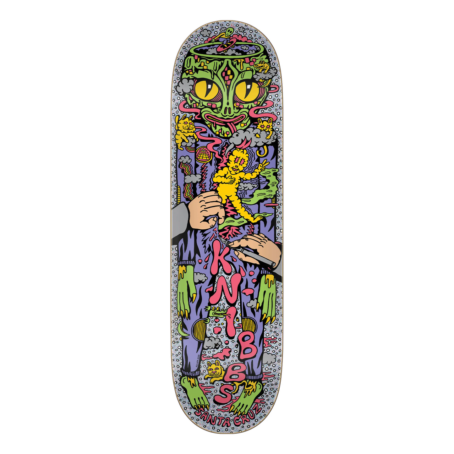 Santa Cruz Knibbs Reptilian Deck - 8.5