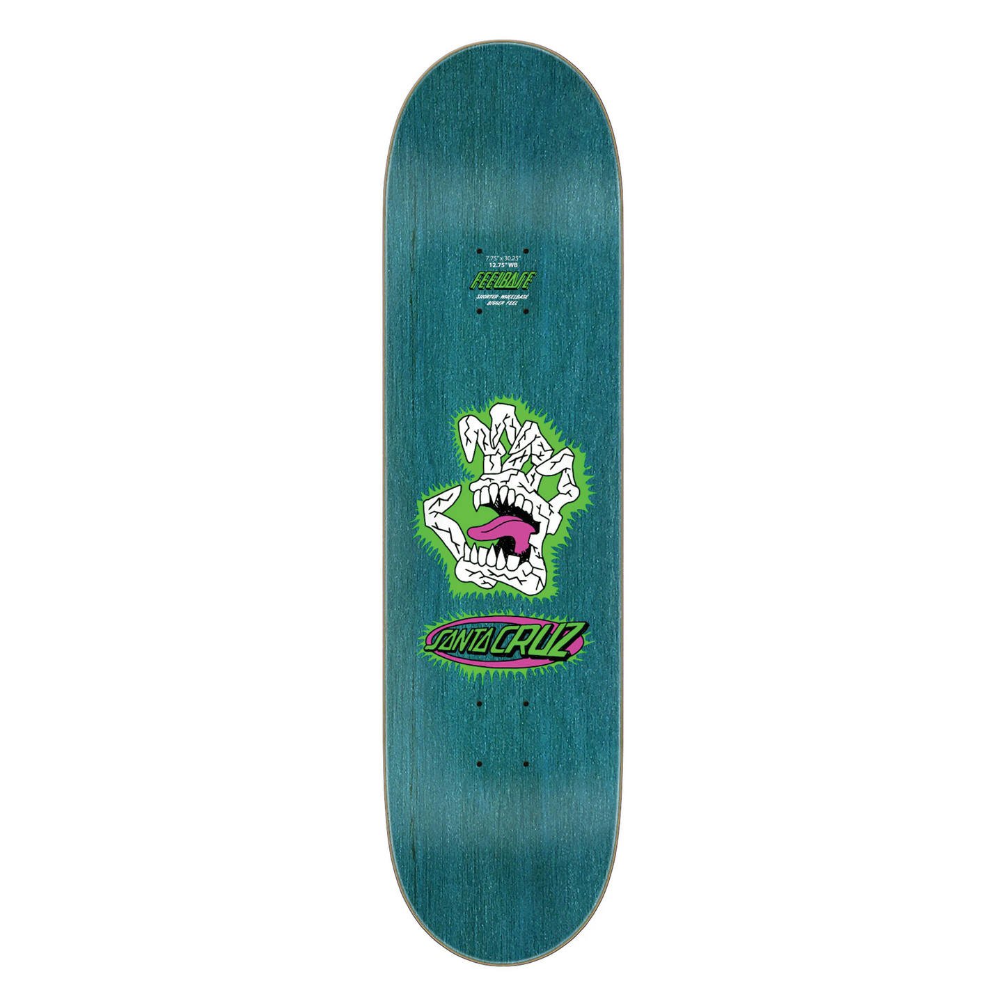 Santa Cruz Scribble Head FeelBase Deck - 7.75