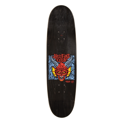 Santa Cruz Hellfire Club Flames Deck - 9.0