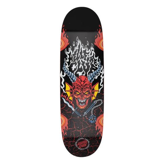 Santa Cruz Hellfire Club Flames Deck - 9.0