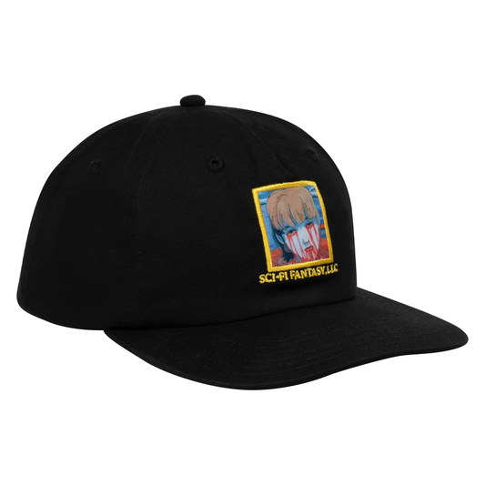 Sci-Fi Fantasy Leaking Eyes Hat - Black