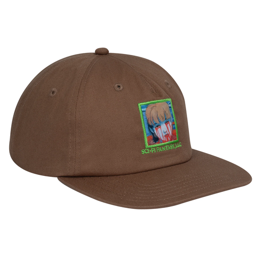 Sci-Fi Fantasy Leaking Eyes Hat - Brown