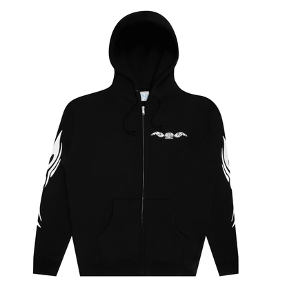 Sci-Fi Fantasy Origin Zip Hoodie - Black