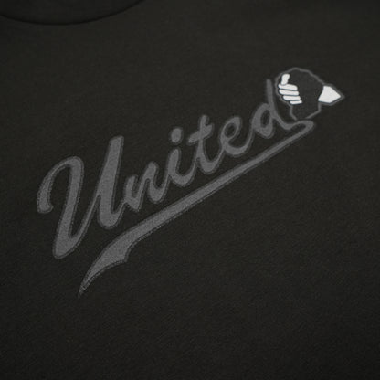 United Script Tee - Coal