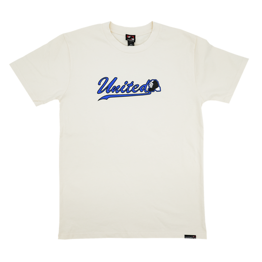 United Script Tee - Cream