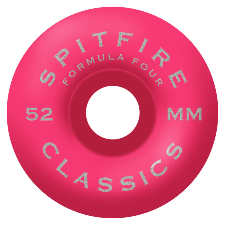 Spitfire Floral Classic Pink Wheel - 52mm