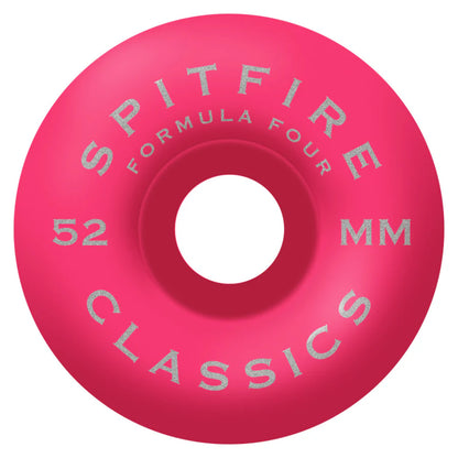 Spitfire Floral Classic Pink Wheel - 52mm