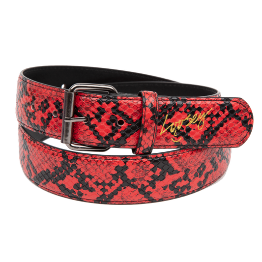 Loosey "Slither Red" Belt