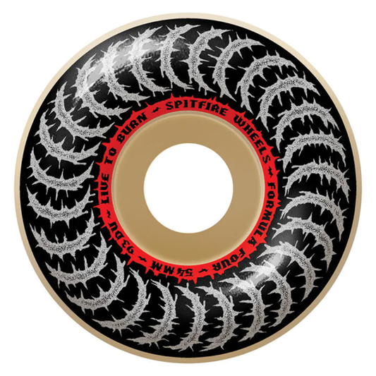 Spitfire Formula Four Deathmask 93a Soft Sliders Classic Wheel - 54mm