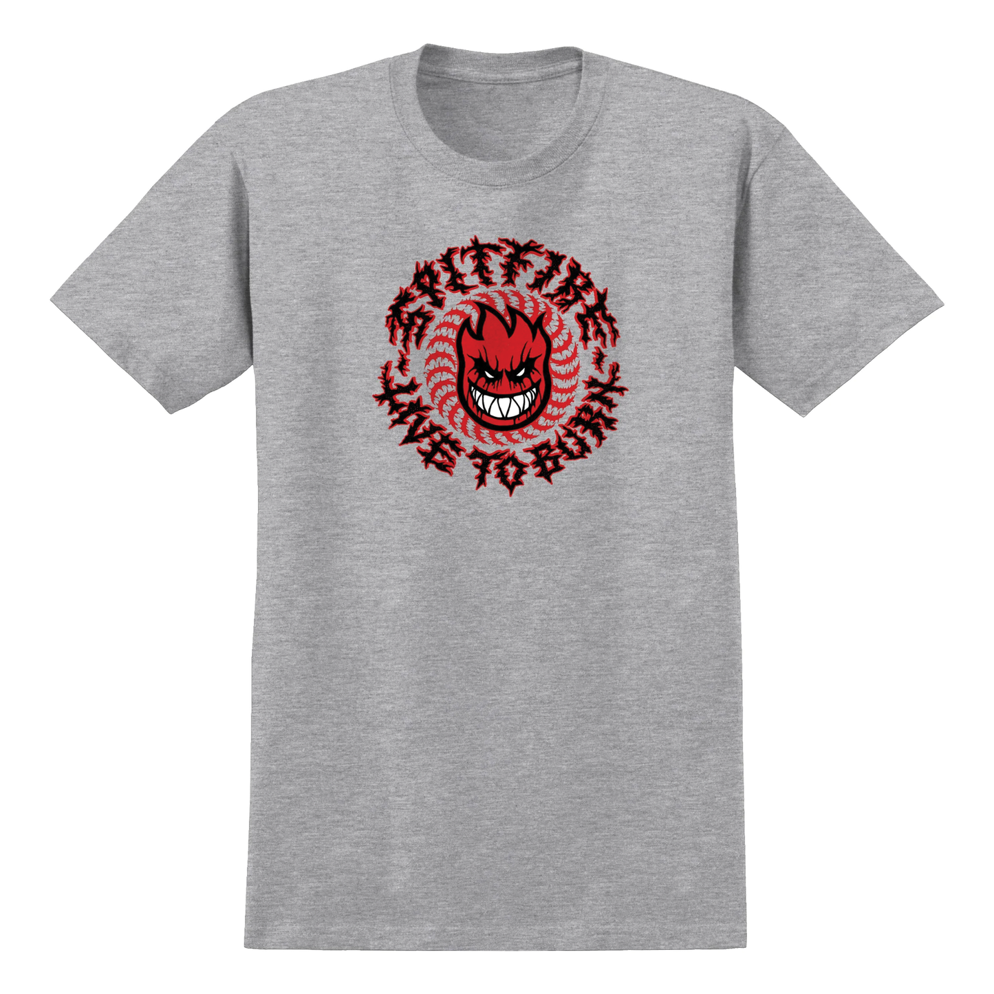 Spitfire Deathmask Tee - Grey