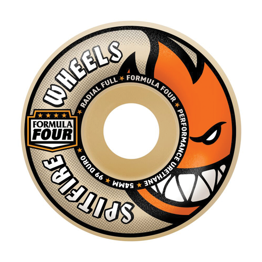 Spitfire Formula Four Radial Full 99a Wheel - Assorted Sizes