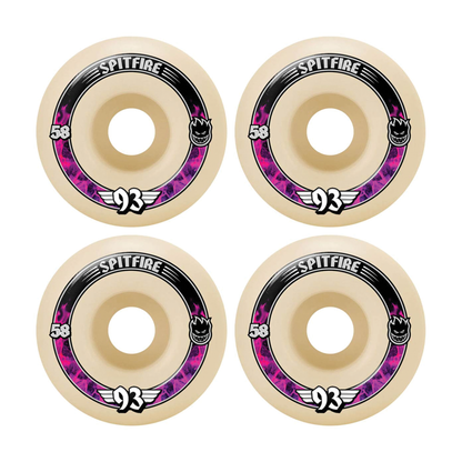 Spitfire Formula Four 93a Soft Sliders Radial Wheel - 58mm