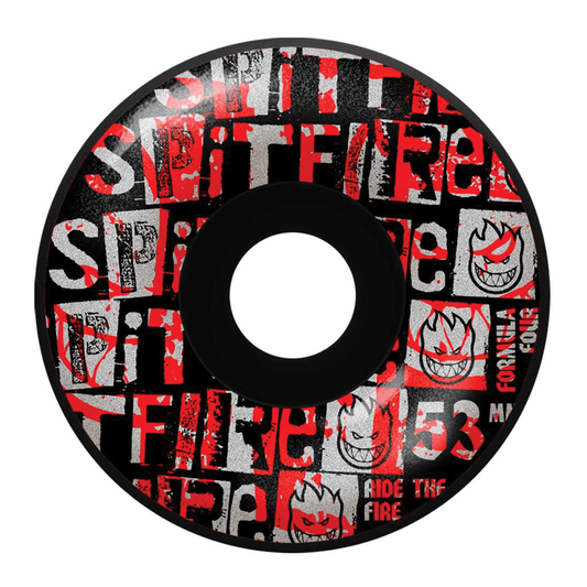 Spitfire Formula Four Ransom Radial 99a Black - 53mm