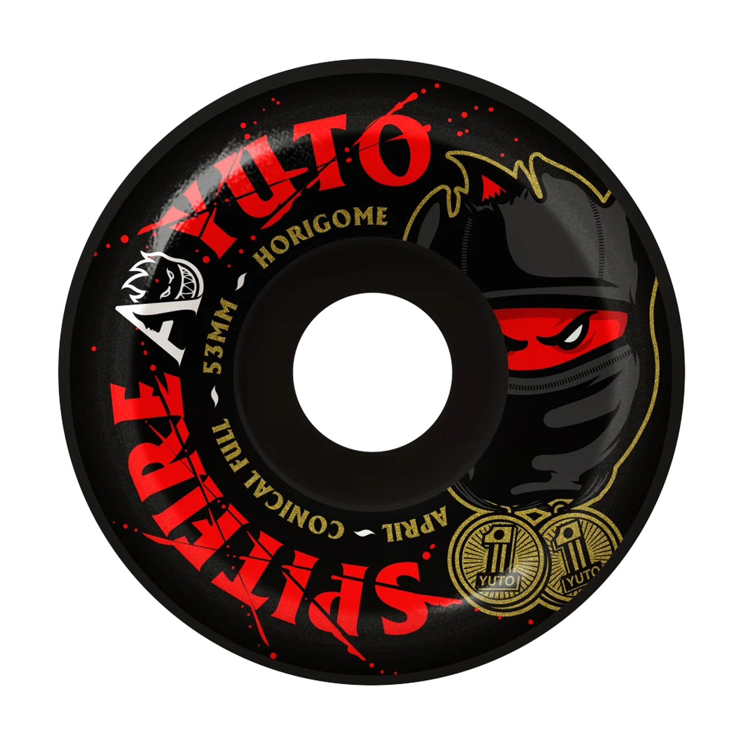 Spitfire x April Formula Four Yuto Conical Full 99a Wheel - 53mm
