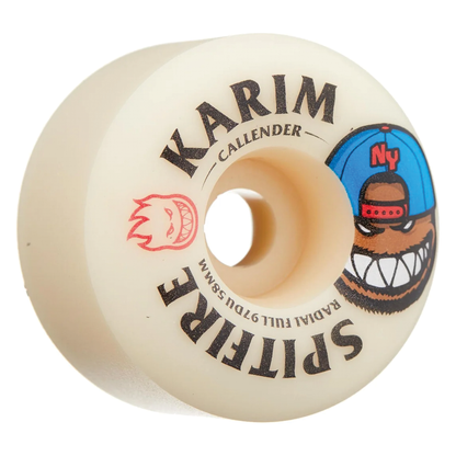 Spitfire Formula Four Karim Burn Squad 97a Radial Full Wheel - 58mm