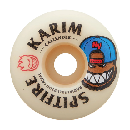 Spitfire Formula Four Karim Burn Squad 97a Radial Full Wheel - 58mm