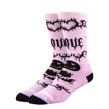 Stinky Dark Romance Socks - Rose Ash
