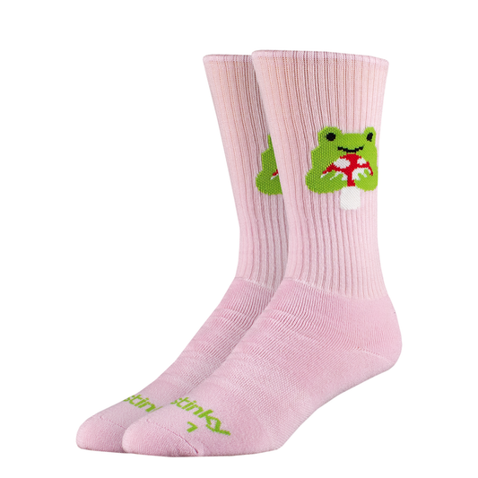 Stinky On Mush Socks - Pink