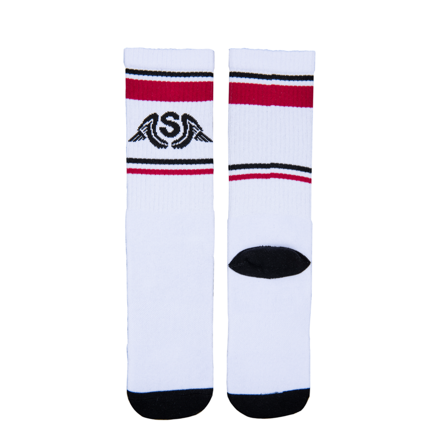 Stinky Wings Socks - White