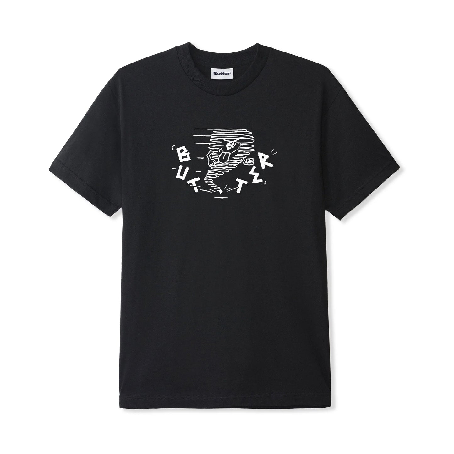 Butter Goods Tornado Tee - Black