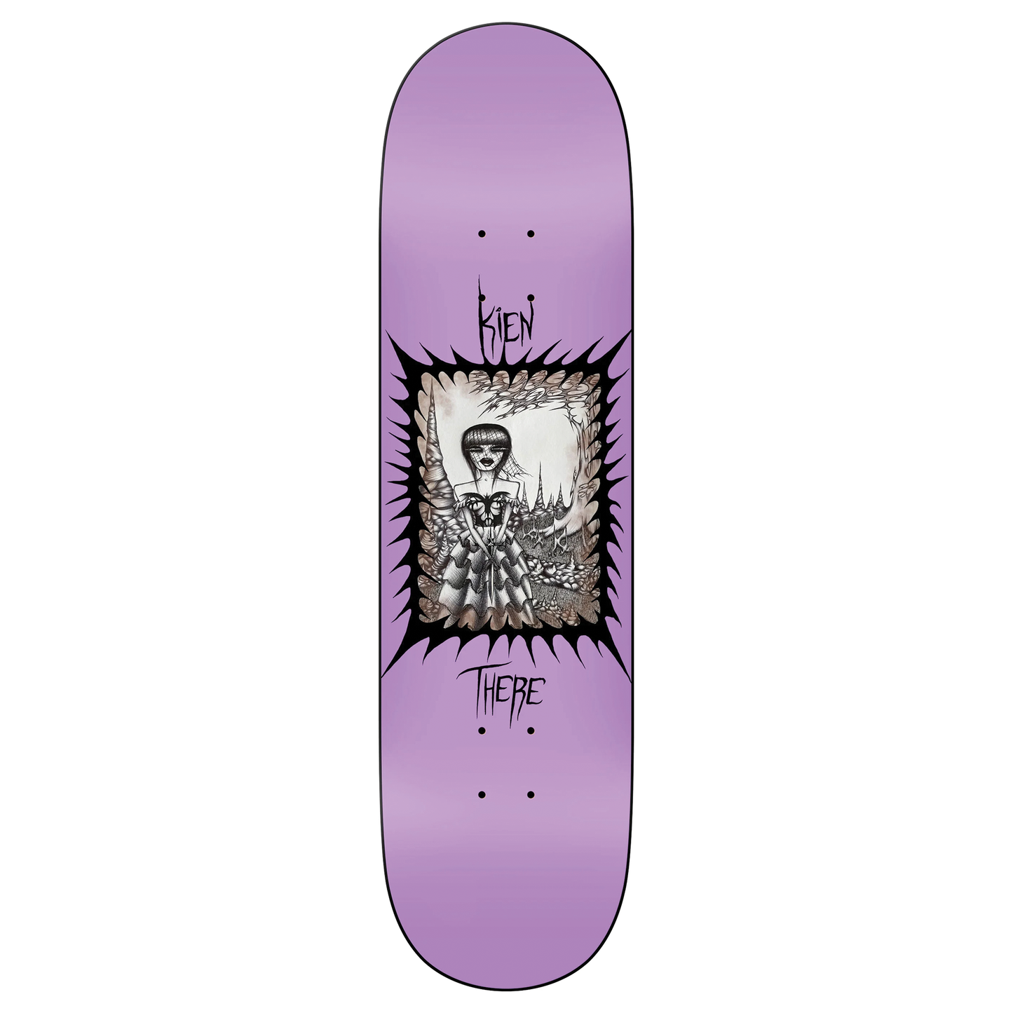 There Skateboards Kien Funeral Doll Deck - 8.25