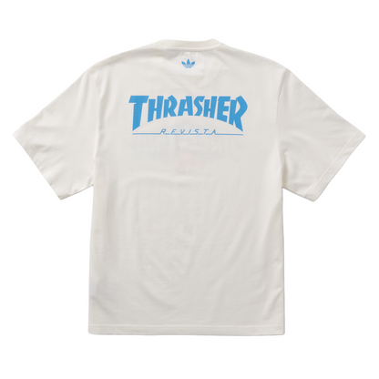 Adidas Thrasher x AFA Argentina Tee  - White