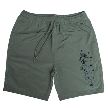 Time Machine Epic Dragon Hybrid Shorts - Green