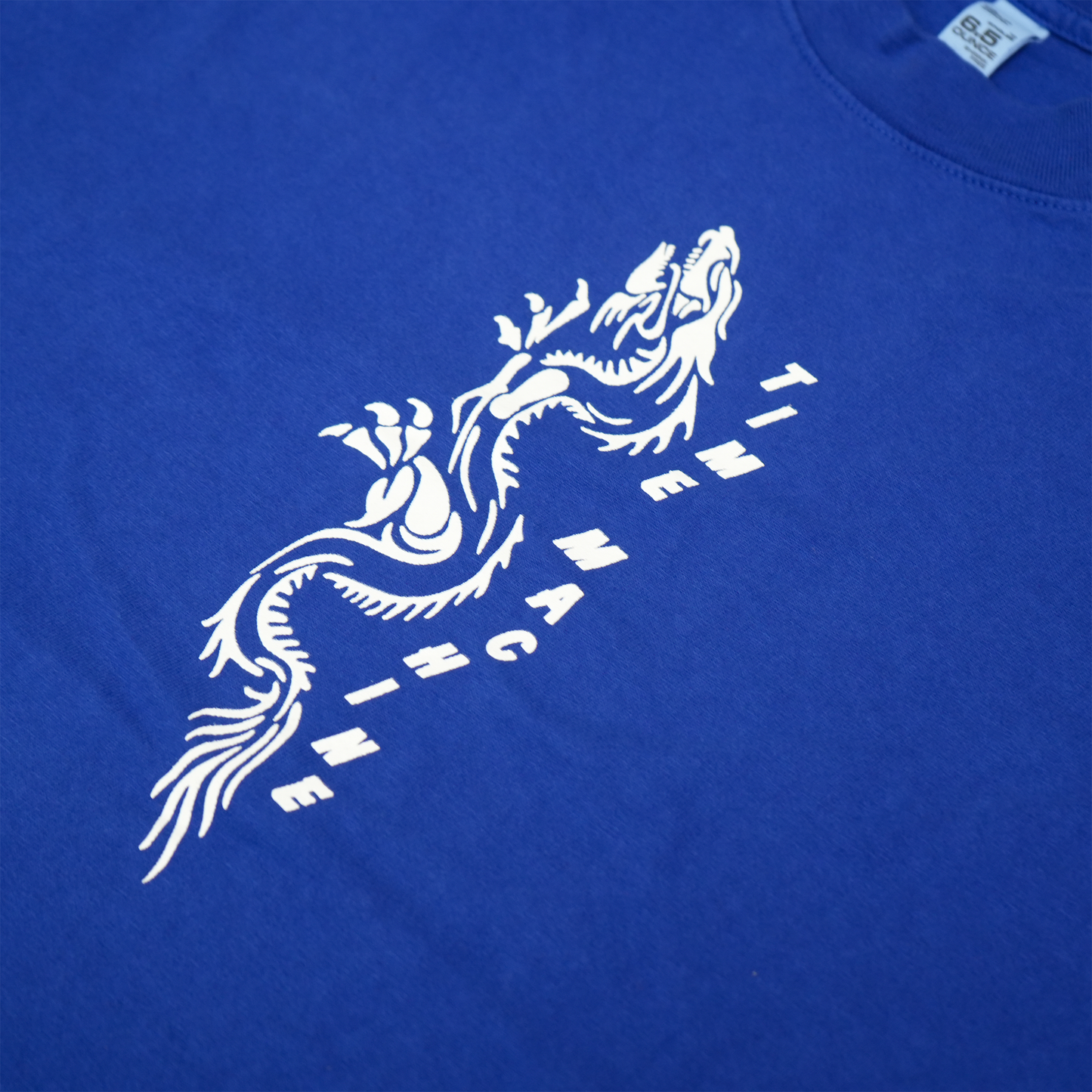 Time Machine Epic Dragon Tee - Cobalt