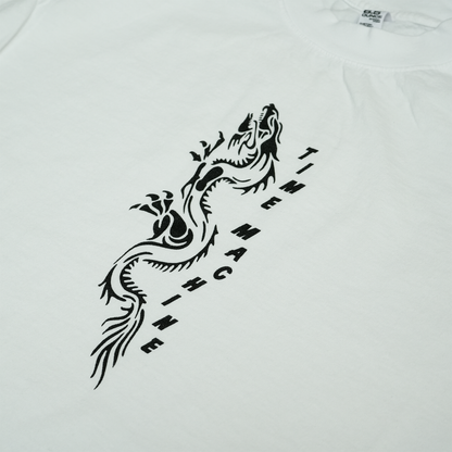 Time Machine Epic Dragon Tee - White