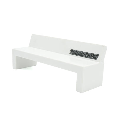 Time Machine Fingerboard Marble Bench - White