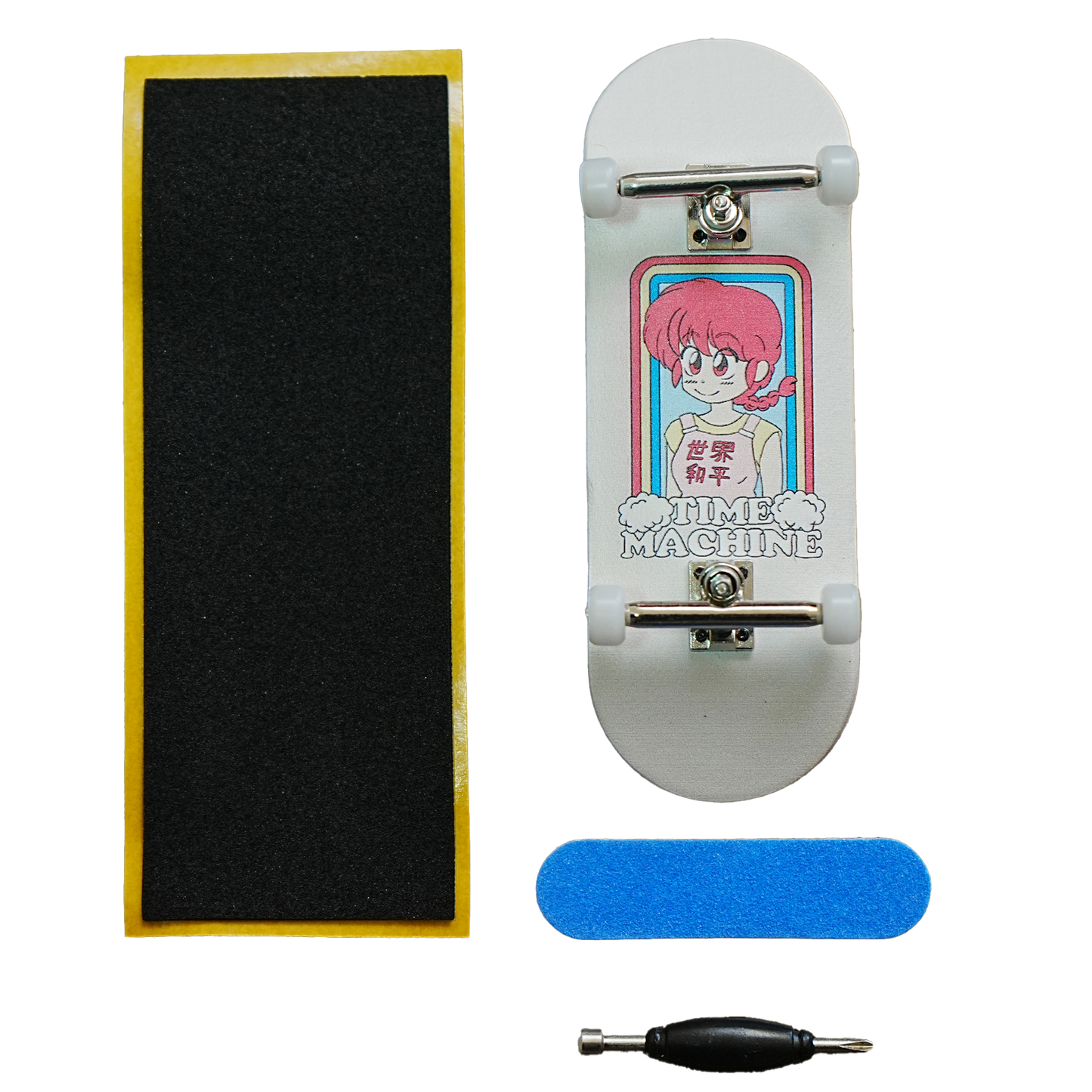 Time Machine Ranma Fingerboard Complete - 34mm