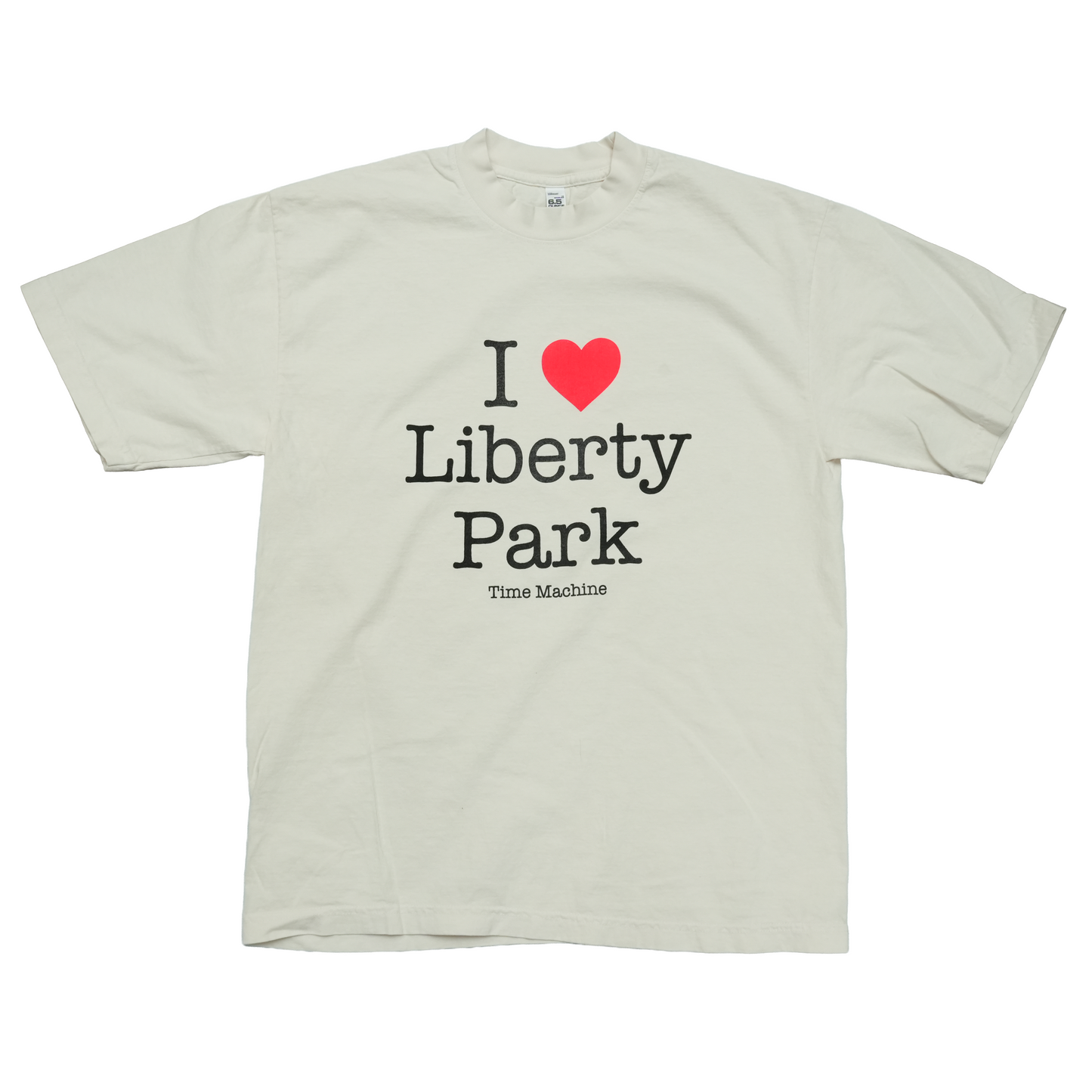 Time Machine I Love Liberty Tee - Cream