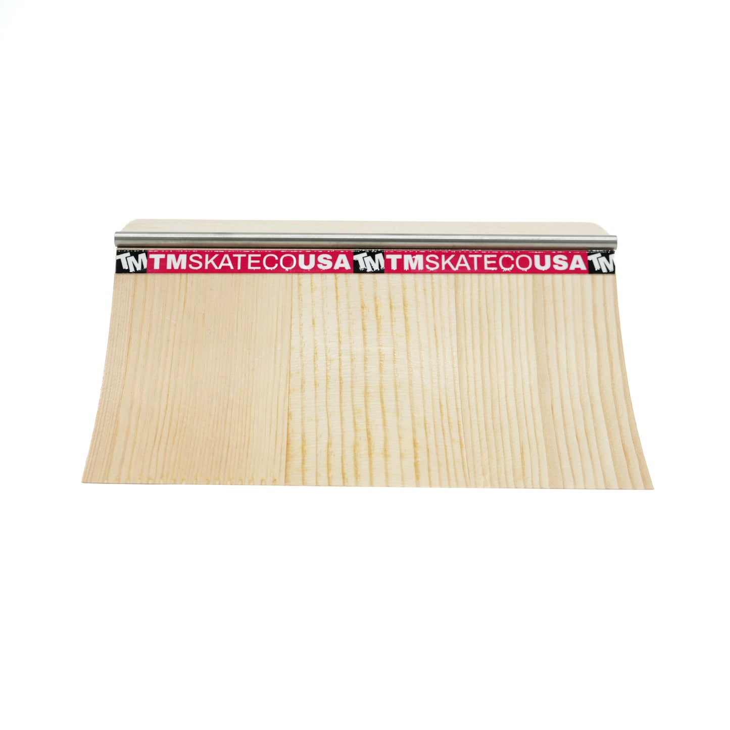 Time Machine Fingerboard Mini Quarter Pipe - Natural