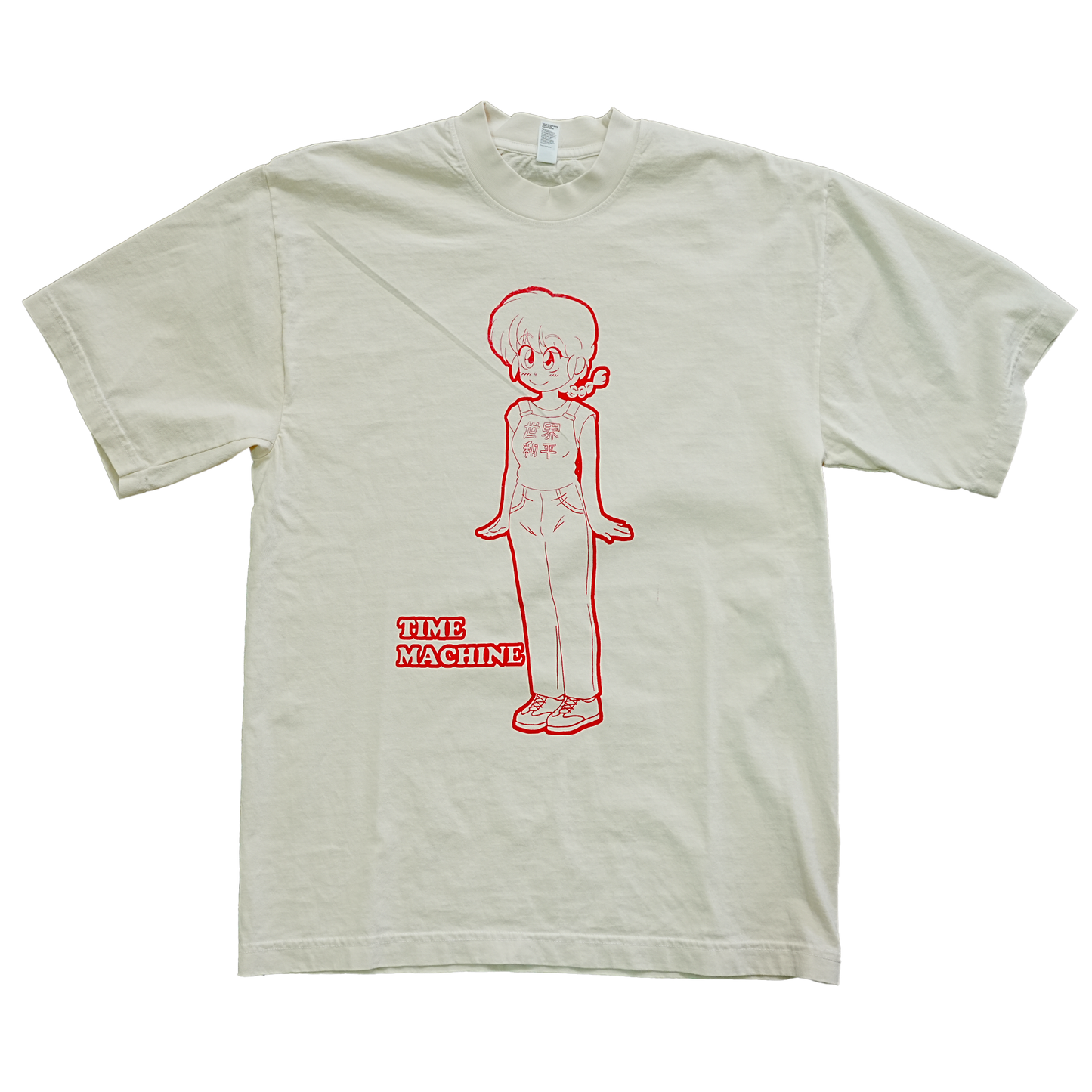 Time Machine Ranma Tee - Cream