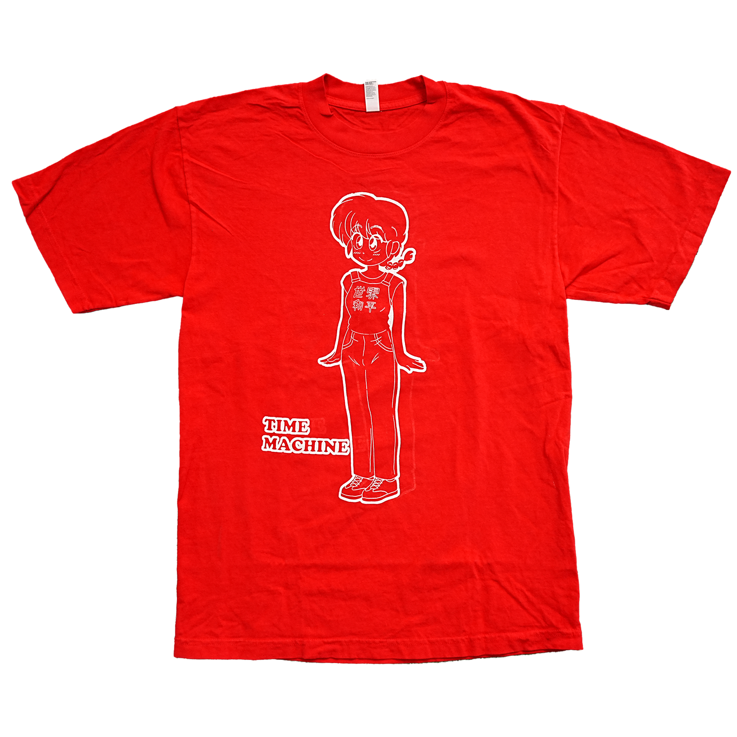 Time Machine Ranma Tee - Tomato