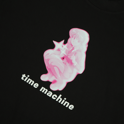 Time Machine Hacker Tee - Black