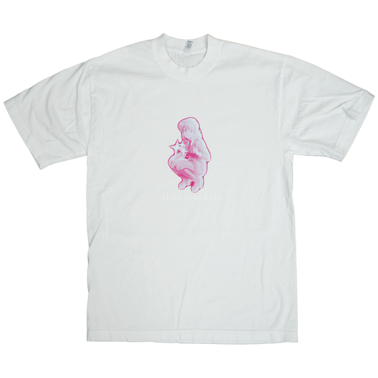 Time Machine Hacker Tee - White